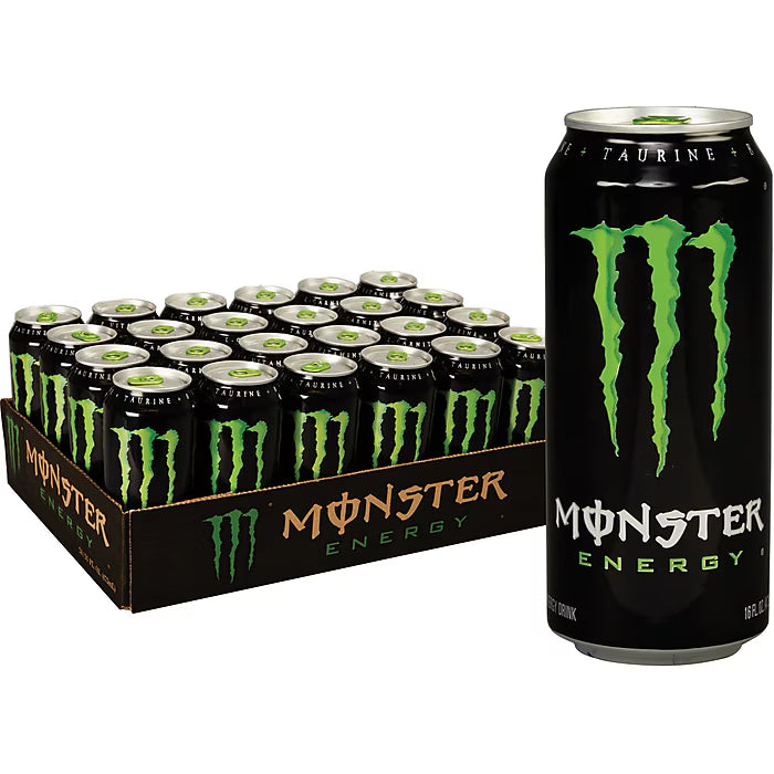 Monster Energy Original 24-Pack Case - Classic Formula (500ml)