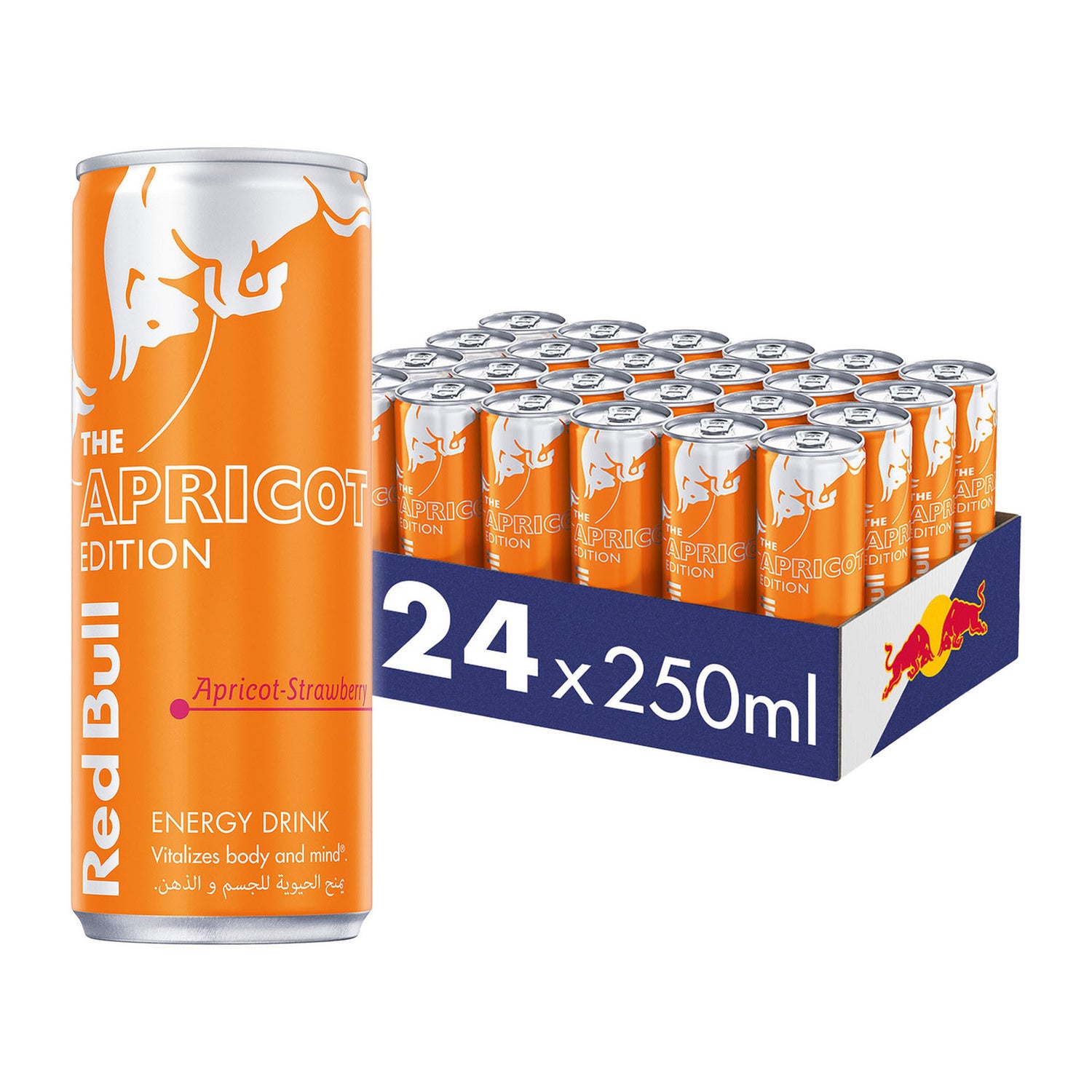 Red Bull Apricot Strawberry Energy Drink – 24 Cans