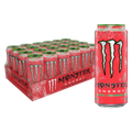 Monster Ultra Watermelon (24 Pack) | Zero Sugar Watermelon Energy Drink