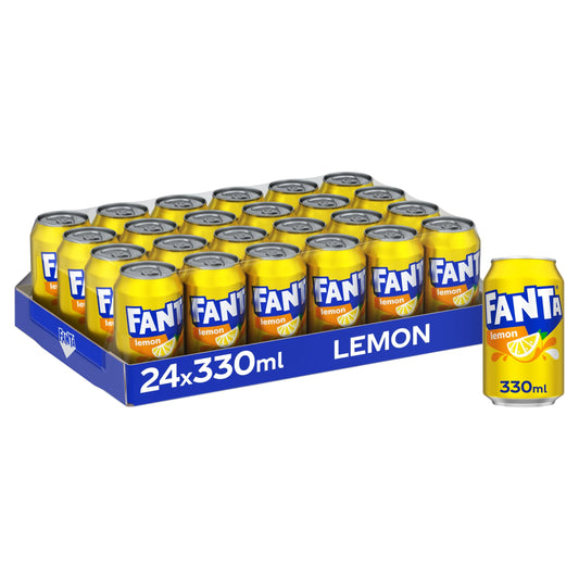 Fanta Lemon – 24×330 ml Cans