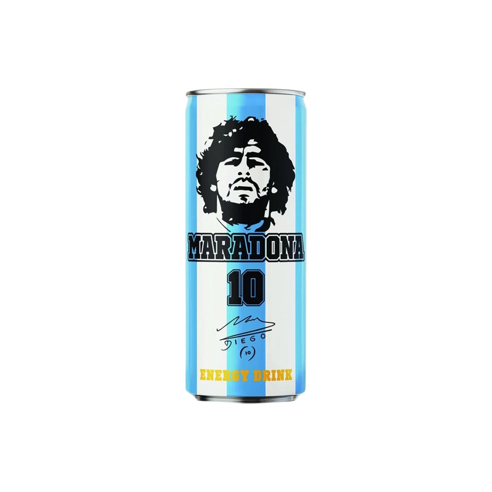 Maradona Energy Drink 24-Pack - Premium Energy Bulk Case (250ml)