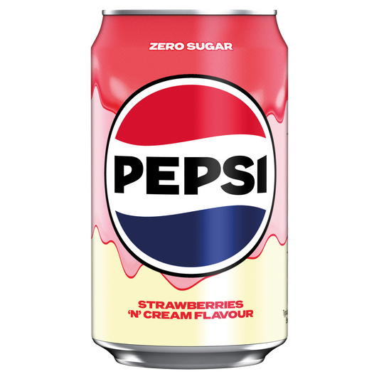 Pepsi Strawberry & Cream – 24×330 ml Cans