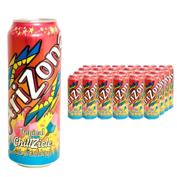 AriZona Tropical Chillzicle 680ml (24 Pack) | Bulk Case Drinks